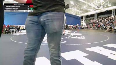 215 lbs Cons. Semi - Kaiden Marshall, Washburn Rural vs Connor Tracy, Olathe West