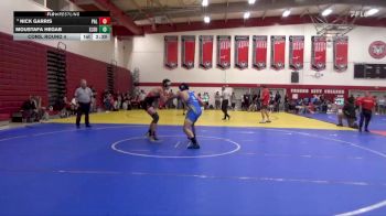 197 lbs Cons. Round 4 - Moustafa Hegab, San Jose State University vs Nick Garris, Palomar College