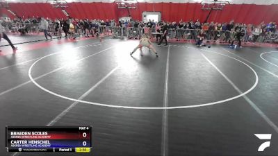 160 lbs Quarterfinal - Braeden Scoles, Askren Wrestling Academy vs Carter Henschel, Askren Wrestling Academy