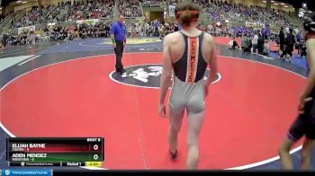 115 lbs Semis & 1st Wrestleback (8 Team) - Elijah Bayne, Crater vs Aden Mendez, Ridgeview