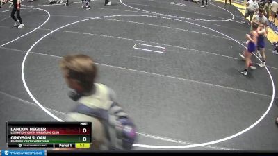 95 lbs Round 5 - Landon Hegler, Lexington Youth Wrestling Club vs Grayson Sloan, Eastside Youth Wrestling