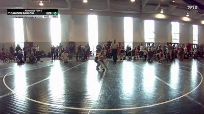 43 lbs Champ. Round 1 - Parker Duquette, Midlothian Miners Wrestling Club vs Camden Barlow, Hanover Hawkeye Youth Wrestlin