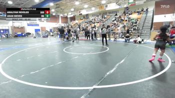 82-88 lbs Round 2 - Adan Nieves, Engage vs Analiyah Reveles, Silverback Wrestling Club