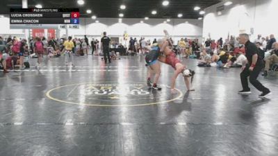 140 lbs Rr Rnd 2 - Lucia Crossken, Quest - GK12E vs Emma Chacon, Black Mambas - GK12E
