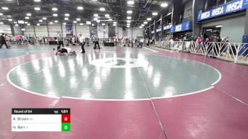 119 lbs Round Of 64 - Amontae Brown, VA vs Holden Barr, IL