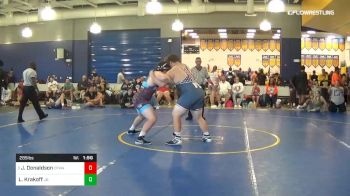 285 lbs Semifinal - Jacob Donaldson, CFWA vs Levi Krakoff, JB