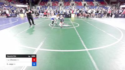 100 lbs Round Of 64 - Jada Chaves, MD vs Ella Japp, NE