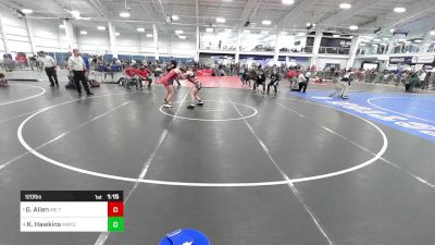 120 lbs Semifinal - Grace Allen, ME Trappers WC vs Kamie Hawkins, Mayo Quanchi WC