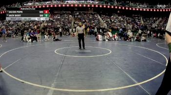 4A 113 lbs Cons. Round 2 - Jacob Pope, Topsail vs Jack Bost, Davie