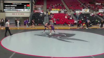 197 lbs Cons. Round 3 - Bryce Taberski, Indianapolis vs Nolan Frank, Missouri Valley