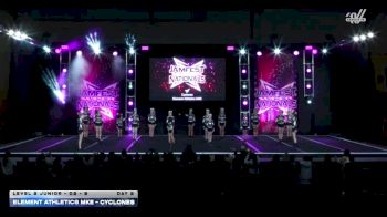 Element Athletics MKE - Cyclones [2026 L2 Junior - D2 - B DAY 2] 2026 JAMfest Cheer Super Nationals