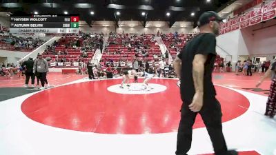 JH 126 lbs Champ. Round 3 - Autumn Belvin, SHAWNEE vs Hayden Wolcott, ELGIN
