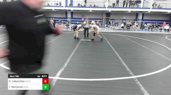 149 lbs Semifinal - Ricky Cabanillas, Brown University vs Trae McDaniel, Army-West Point