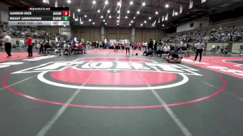 150 lbs Cons. Round 4 - Brady Armstrong, Hillsboro vs Gannon Rice, Jackson