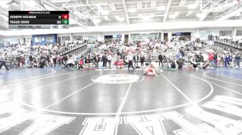 150 lbs Cons. Round 2 - Joseph Holman, American Fork vs Teage Derr, Davis