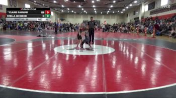55 lbs Cons. Round 1 - Claire Rahman, PEM vs Stella Johnson, Elk River