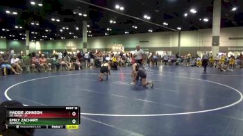 130 lbs Round 5 (6 Team) - Maddie Johnson, STL Green vs Emily Zachary, Montana