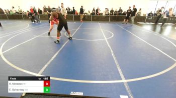 162 lbs Final - Ken-Bennett Mentee, Riptide Wrestling Club vs Ezrah Schonrog, Mayo Quanchi