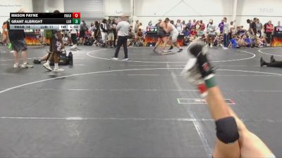 138 lbs Round 1 (4 Team) - Grant Albright, Level Up Black vs Mason Payne, RWA Blue
