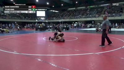 160 lbs Semifinal - Marc Saracinaj, Shavertown vs Tylee King, Middle Twp