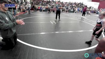 46 lbs Quarterfinal - Camden Holden, Ponca City Wildcat Wrestling vs Nicholas Deurloo, Perry Lady Maroons