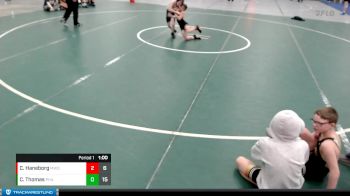 70 lbs Round 2 (8 Team) - Charlie Haneborg, Midwest Destroyers vs Clay Thomas, Phillipsburg