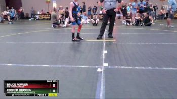 74 lbs Round 4 - Cooper Johnson, Hurricane Wrestling Academy vs Bruce Fowler, The Untouchables