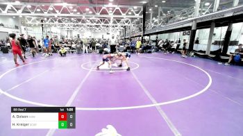 75 lbs Rr Rnd 7 - Andrew Dolson, Savage Wrestling vs Harrison Kreiger, Scorpions