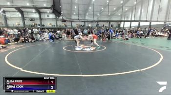 125 lbs Cons. Round 3 - Aliza Price, WA vs Renae Cook, OR