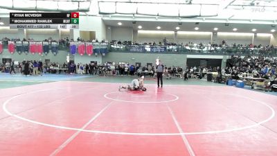 132 lbs Consi Of 4 - Ryan Mcveigh, New Fairfield vs Mohammed Ramlek, Maloney