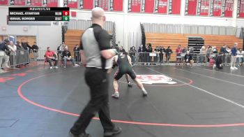 150 lbs Consi Of 8 #2 - Michael Ayanyan, Waltham vs Israel Borges, Southeastern
