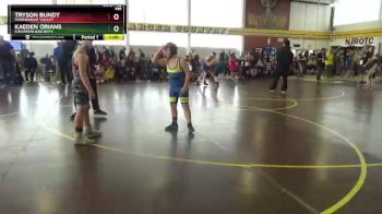 84 lbs Round 1 - Kaeden Orians, Cimarron Bad Boys vs Tryson Bundy, Pahranagat Valley