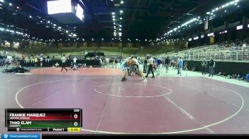 220 lbs Cons. Round 2 - Thad Elam, Hagerty vs Frankie Marquez, Winter Springs