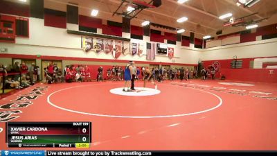 285 lbs Champ. Round 2 - Jesus Arias, Warden vs Xavier Cardona, Omak