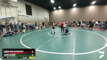 131-134 lbs Round 1 - David Flores, Rio Vista Wrestling vs Mariajose Dominguez, Texas