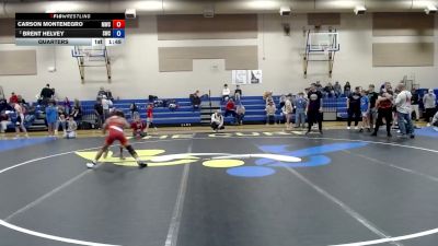92 lbs Quarters - Carson Montenegro, Middleton Wrestling Club vs Brent Helvey, Suples Wrestling Club