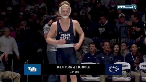 184: Bo Nickal, Penn State vs Brett Perry, Buffalo