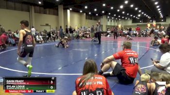 65 lbs Round 6 (8 Team) - Dylan Logue, Alabama Elite Black vs Gavin Frady, Panhandle Punishers