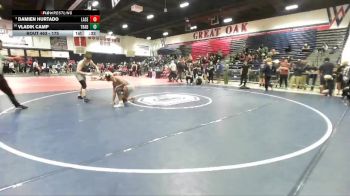 175 lbs Cons. Round 3 - Vladik Camp, Trabuco Hills vs Damien Hurtado, La Serna
