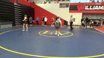 145 lbs Champ. Round 1 - Chloe Sanders, Vinton-Shellsburg vs Harper Jaeger, Ottumwa