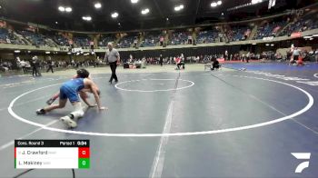 113 lbs Cons. Round 3 - Jake Crawford, Marist vs Logan Makiney, Washington