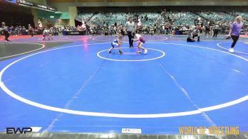 60 lbs Consi Of 8 #1 - Ryan Hetterley, Walla Walla Wrestling vs Bella Shaw, Fortuna