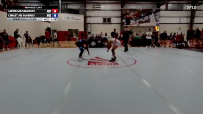 57 kg Champ. Round 1 - Jacob Macatangay, Boilermaker RTC vs Christian Tanefeu, Matpac Wrestling Club