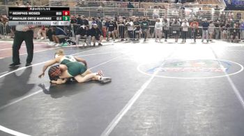 110 lbs Cons. Round 2 - Memphis Moses, Middleburg vs Miayalee Ortiz Martinez, George Jenkins