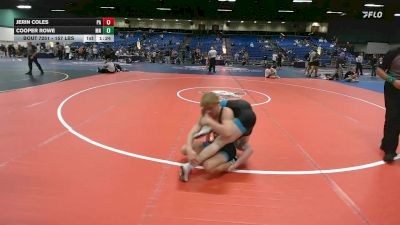 157 lbs Round Of 16 - Jerin Coles, PA vs Cooper Rowe, MN