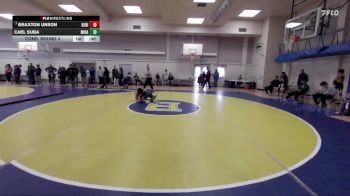 120 lbs Cons. Round 4 - Braxton Unson, Benicia vs Cael Suba, Miramonte