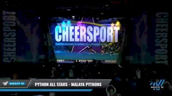 Python All Stars - Malaya Pythons [2021 L2 Junior - Small - B Day 1] 2021 CHEERSPORT National Cheerleading Championship