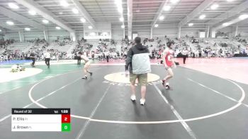 126 lbs Round Of 32 - Peyton Ellis, RI vs Jedidiah Brown, FL