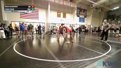 285 lbs Rr Rnd 3 - Kole Alvarado, Raw Wrestling Club vs Cash Culie, Wagoner Takedown Club