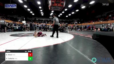 52 lbs Consi Of 16 #2 - Benji West, Perry Wrestling Academy vs Richard DeBelle, Perry Wrestling Academy